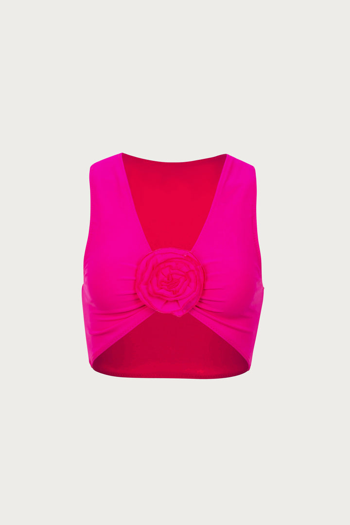 Rose Tank Top (Fuchsia/Fuchsia)