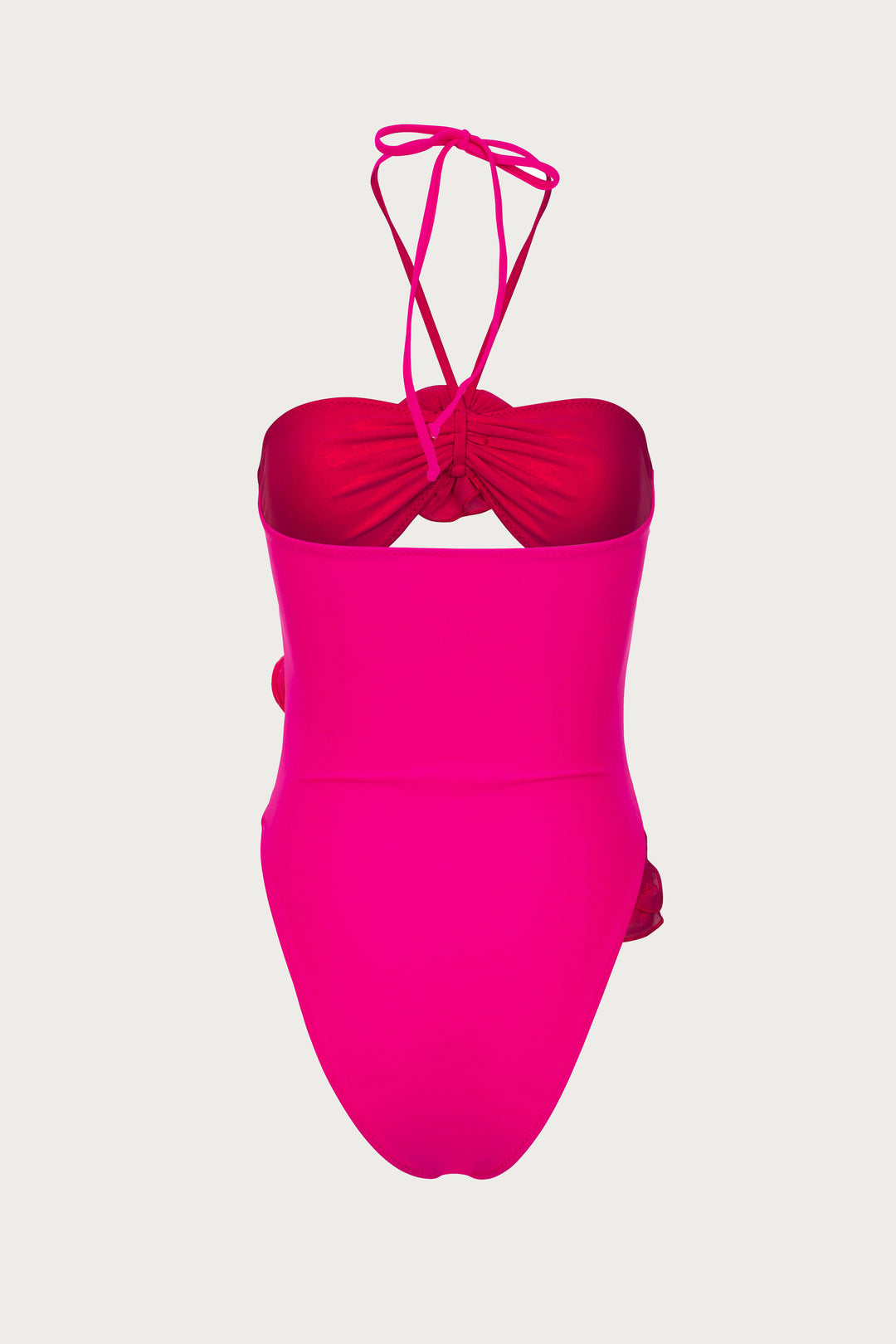 Rose Cut Out One Piece (Fuchsia/Fuchsia)