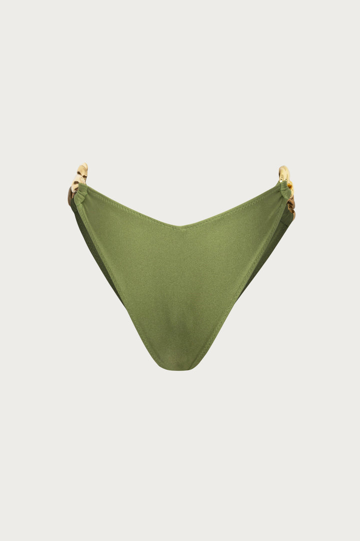 Gold Chain Brief (Olive)