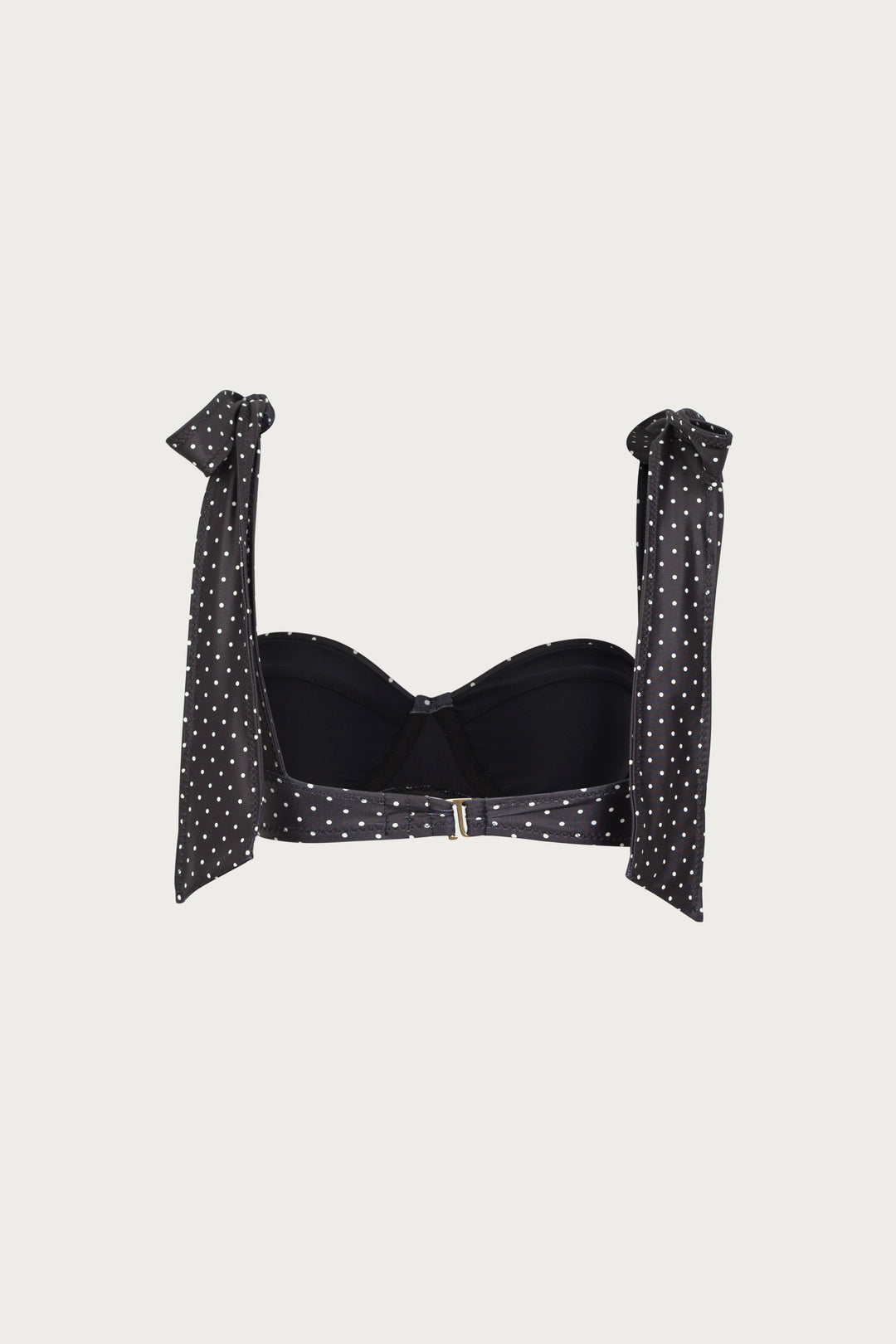 Lady Bra (Black Cream Polka Dot)