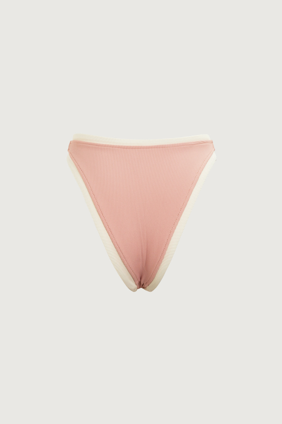 The Grace Bottom (Ribbed Blush/Cream)