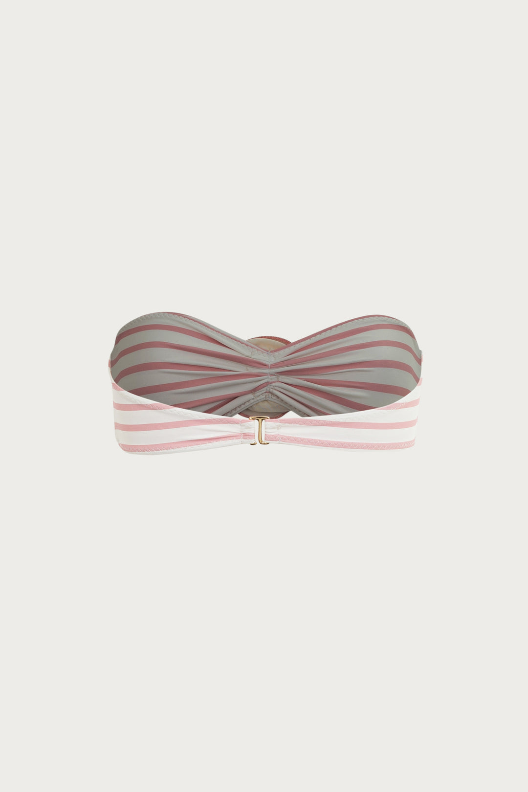 Rose Bandeau Top (Pink Stripe)