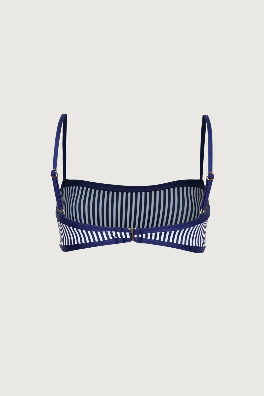 Bandeau Top (Navy Pinstripe/N