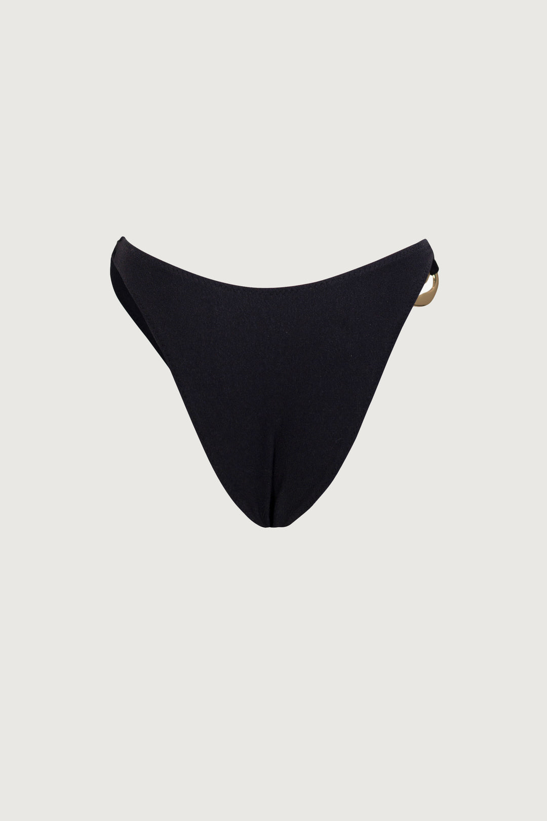 Spiral 90s Bottom (Faux Suede Black)