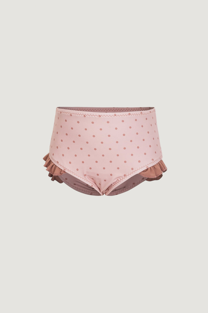 swim bloomer (blush camel polka dot/camel)