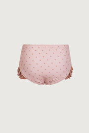 swim bloomer (blush camel polka dot/camel)