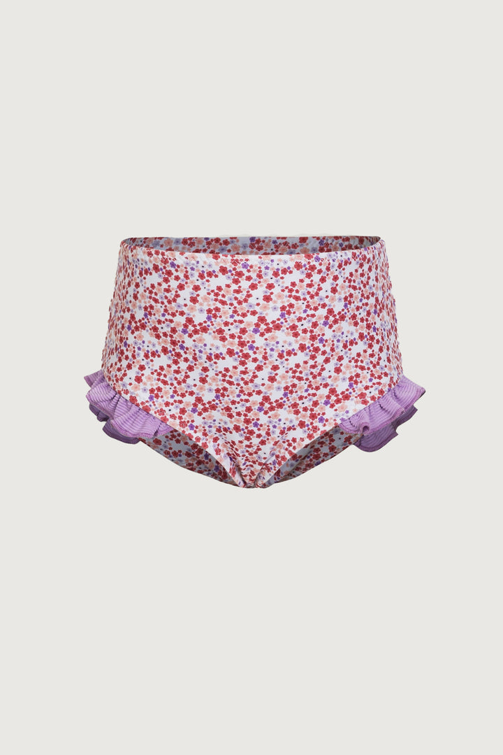 swim bloomer (mini floral/purple)