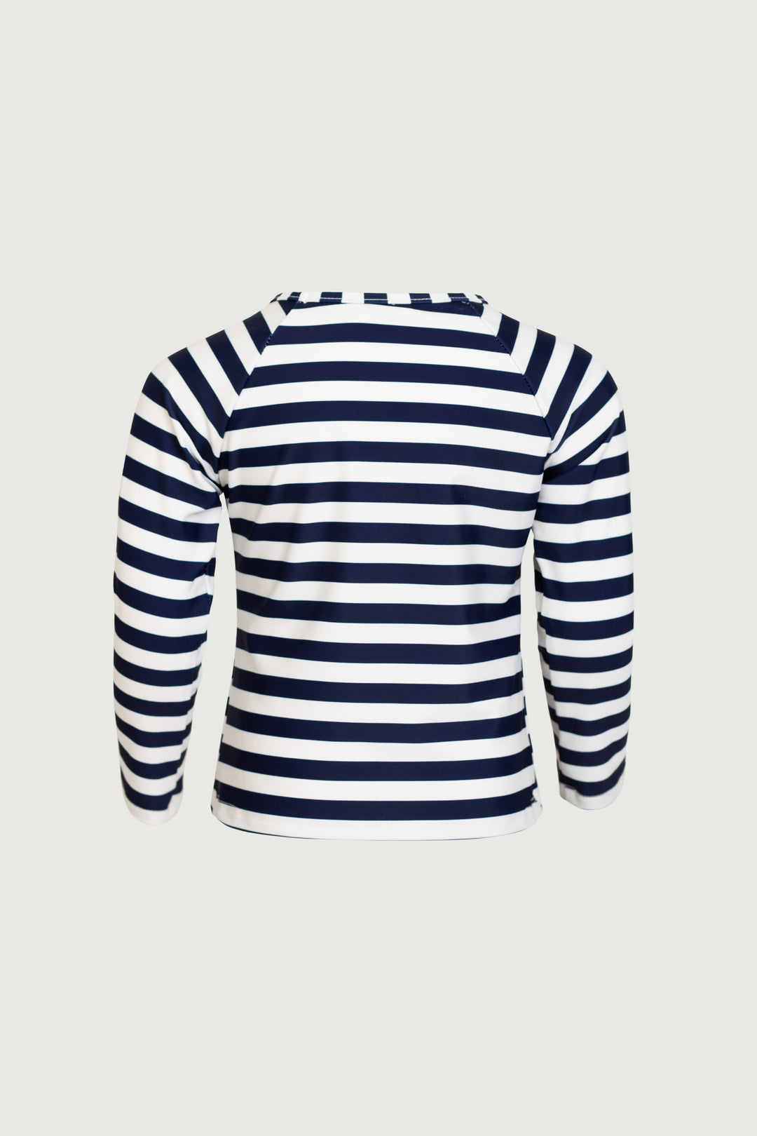 unisex rashguard (navy cream stripe)