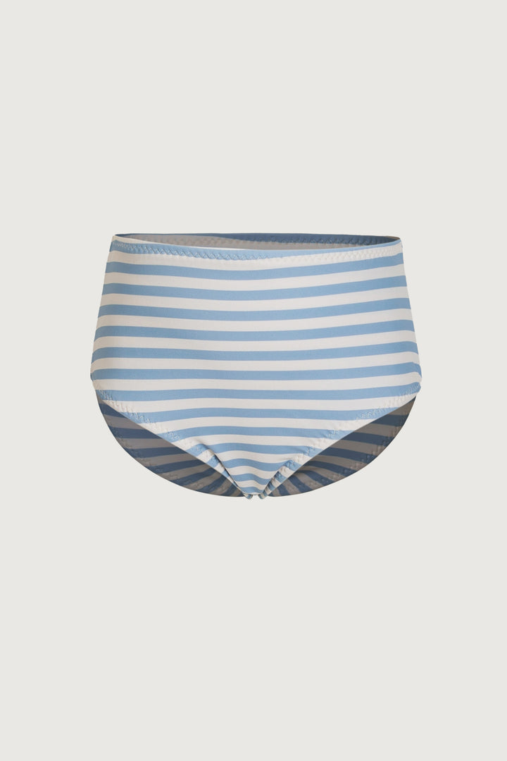 swim bloomer (blue cream stripe)