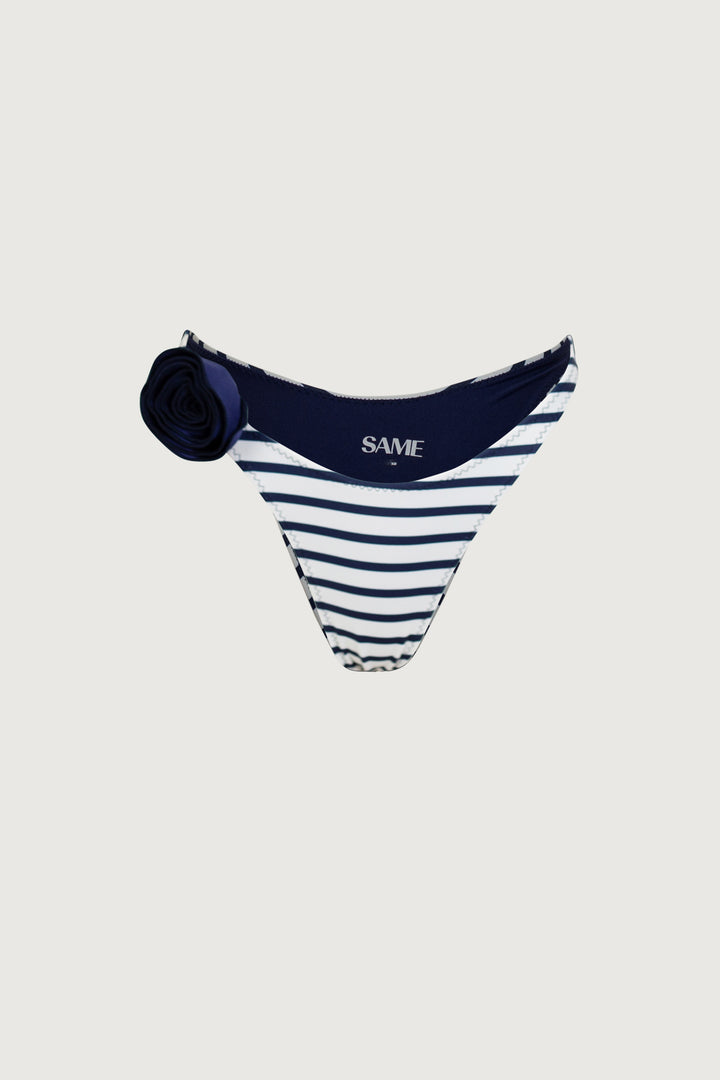 Rosette 90s Bottom (Nautical Stripe/Navy)