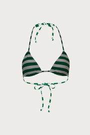 Triangle Top (Green Stripe)