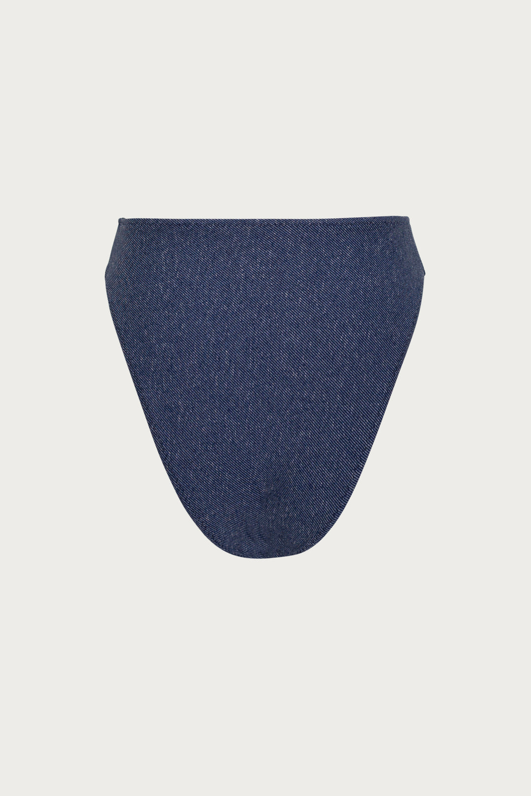 Rosette High Rise Bottom (Dark Denim)