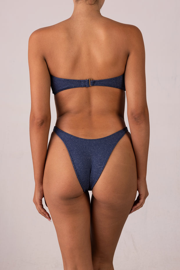 Rosette 90s Bottom (Dark Denim)