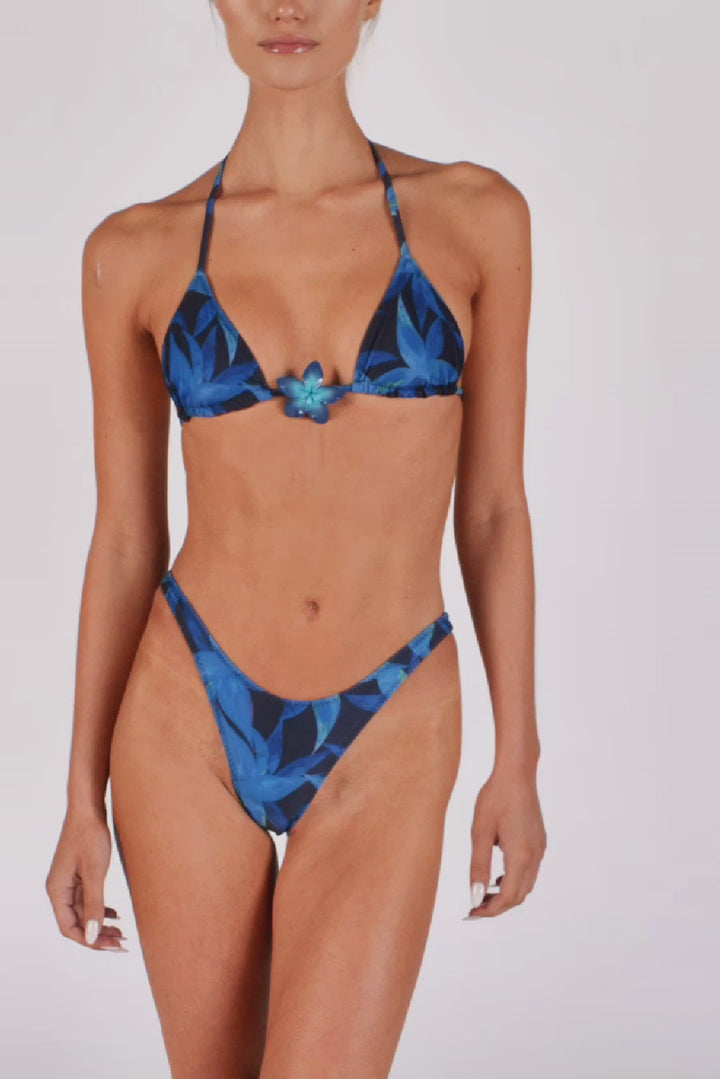 Island Triangle Top (Blue Tropical)