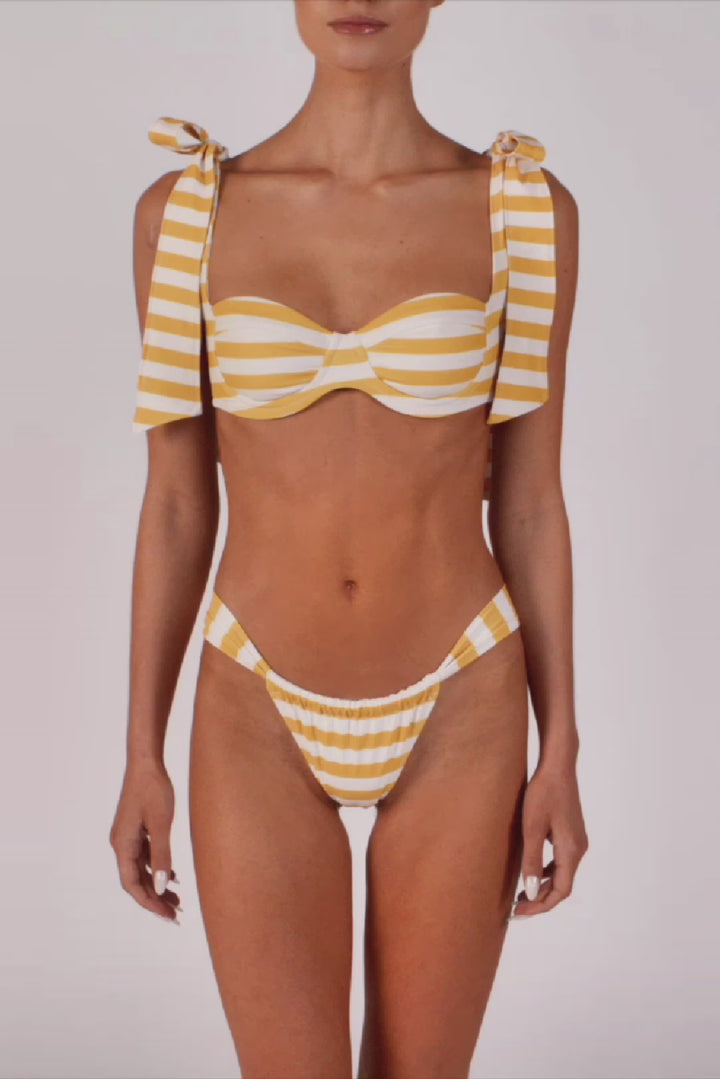 The Lady Bra (Yellow Stripe)