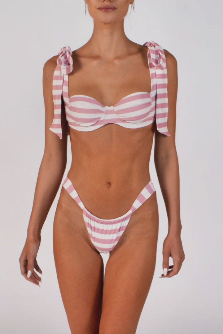 The Lady Bra (Pink Stripe)