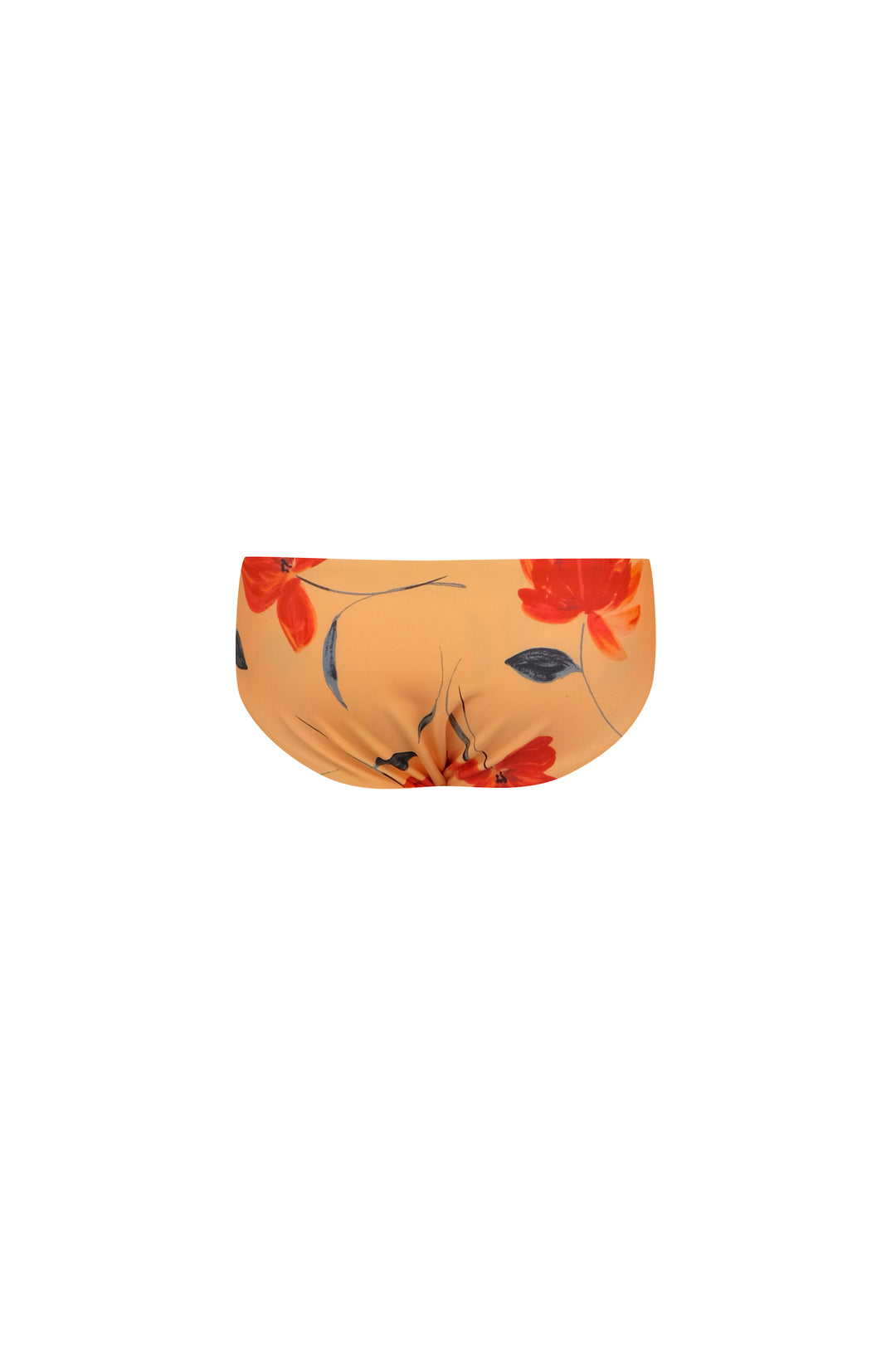 bamm-bamm brief (peach rust floral)