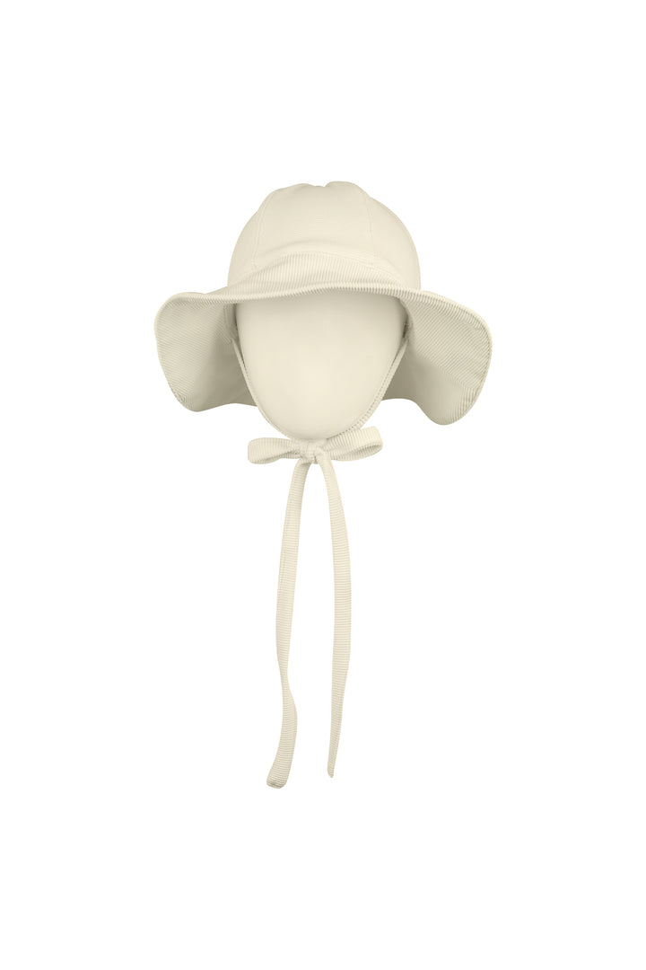 sun hat (ribbed cream)